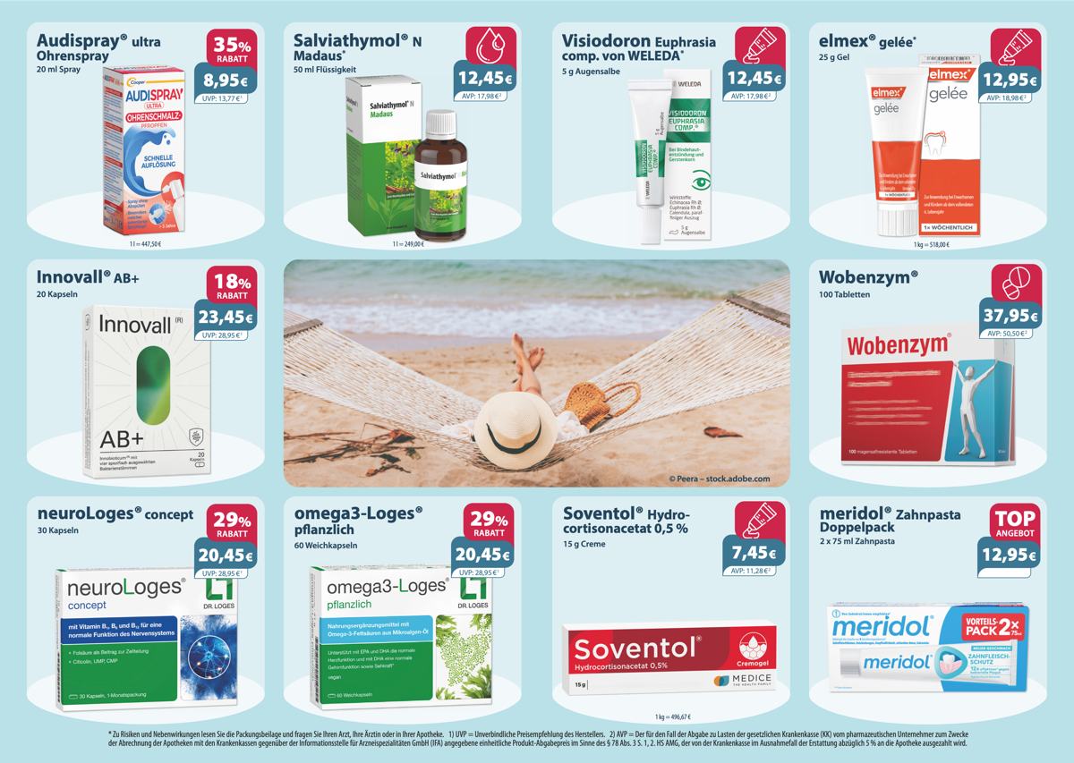 Aktuelle Angebote im Monatsflyer